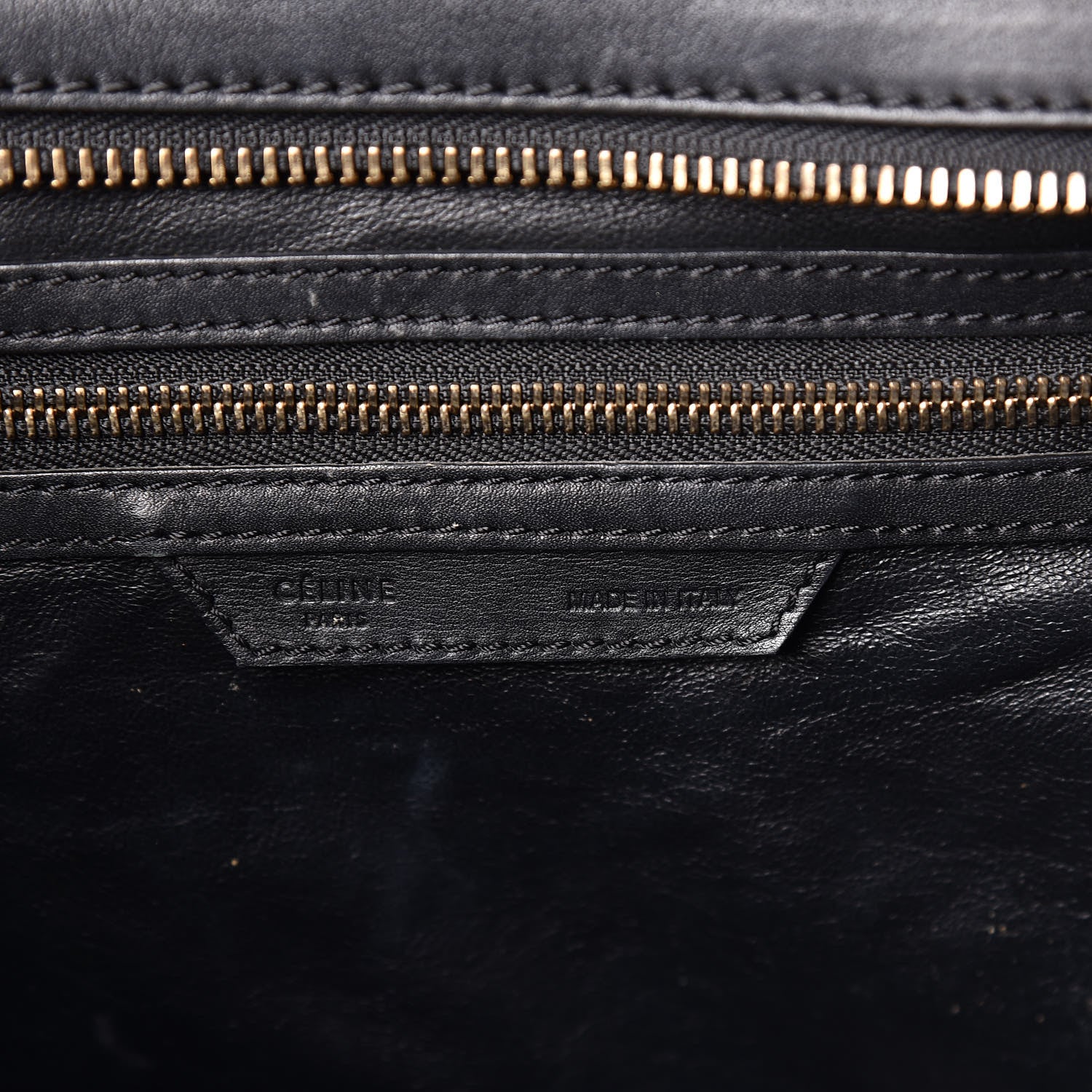 Celine Smooth Calfskin Mini Luggage Black 6 of 17