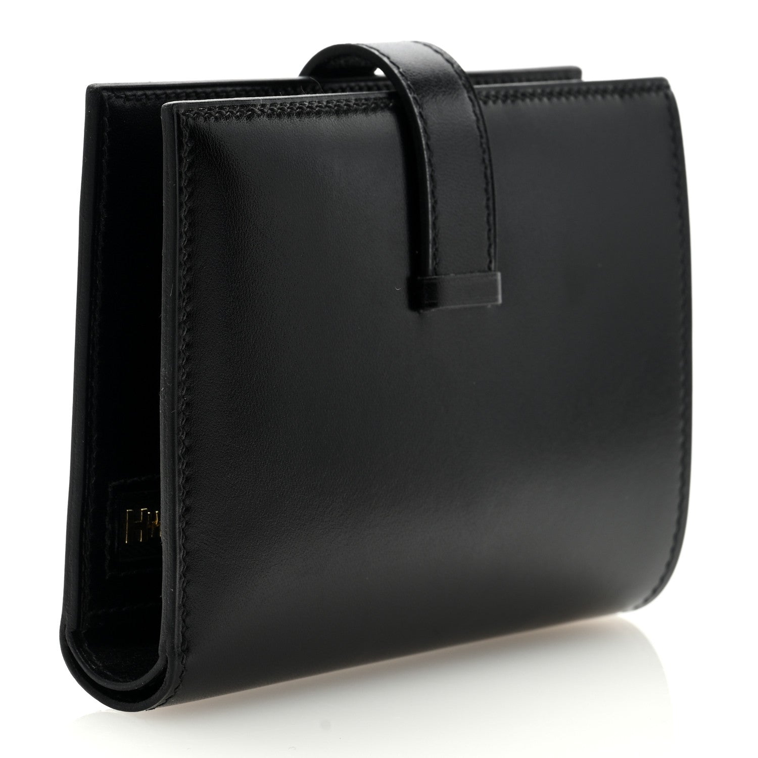 Hermes Box Bearn Compact Wallet Black 3 of 6