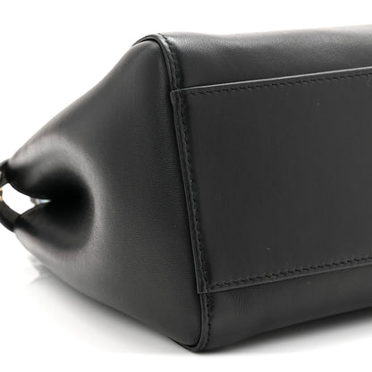 Fendi Nappa Mini Peekaboo Iconic Satchel Black 9 of 11