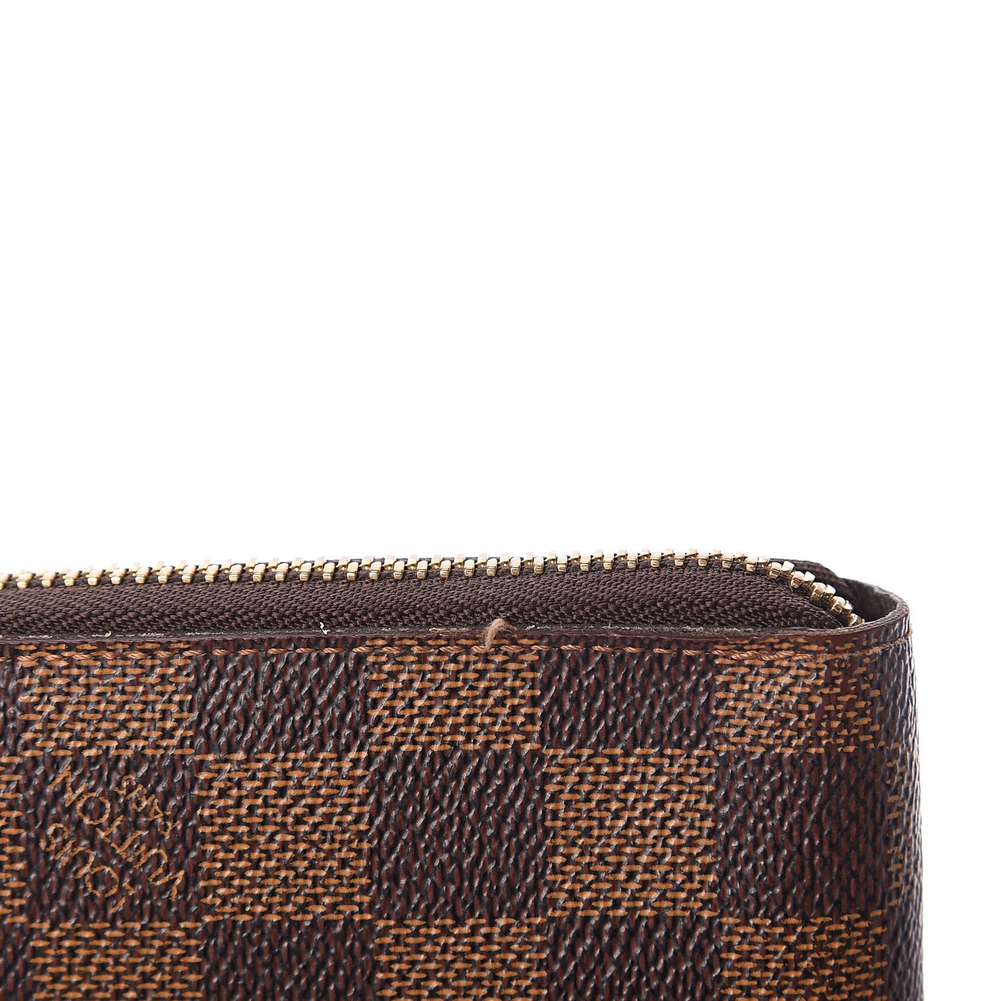 Damier Ebene Zippy Organizer Wallet