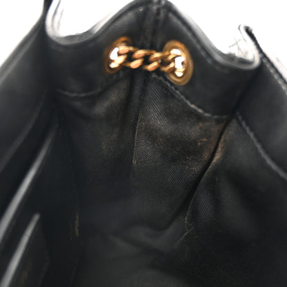 Saint Laurent Lambskin Quilted Monogram Mini Nolita Black 10 of 12