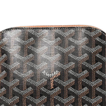 Goyard Goyardine Vendome Toiletry Pouch Black Gold 7 of 9