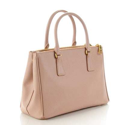 Prada Saffiano Small Galleria Double Zip Tote Cammeo 3 of 9