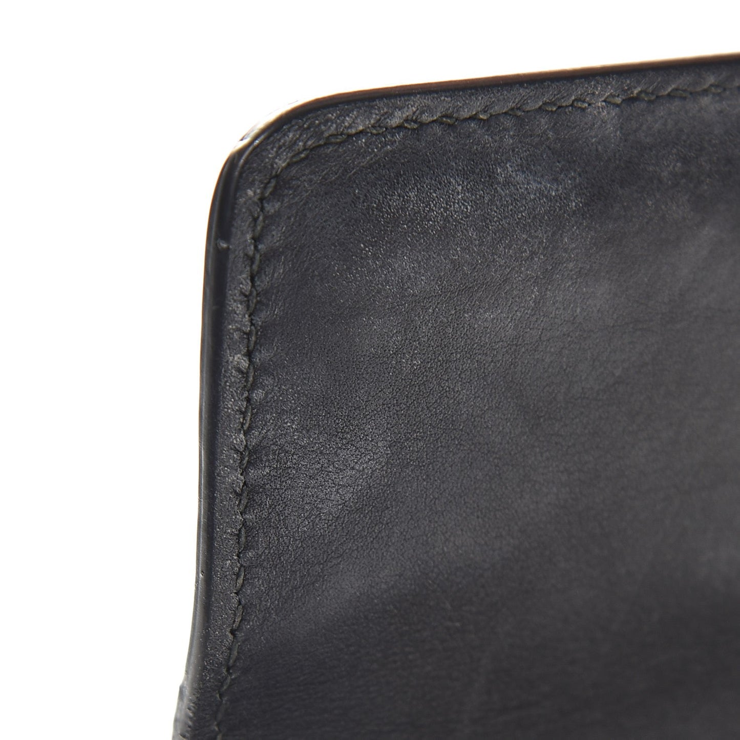 Calfskin Studded Small Padlock Shoulder Bag Black