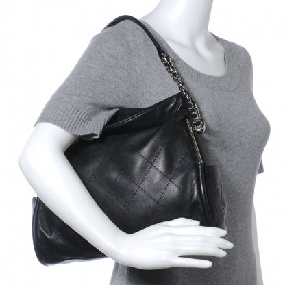 Chanel Lambskin Medium Ultimate Soft Tote Black 2 of 7