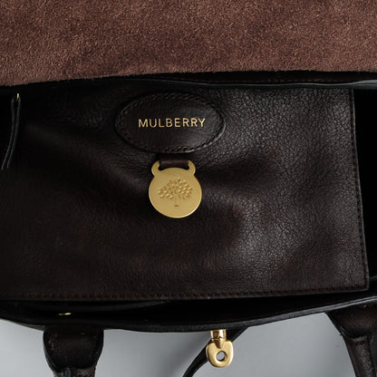 Mulberry Natural Leather Small Bayswater Chocolate 6 of 10