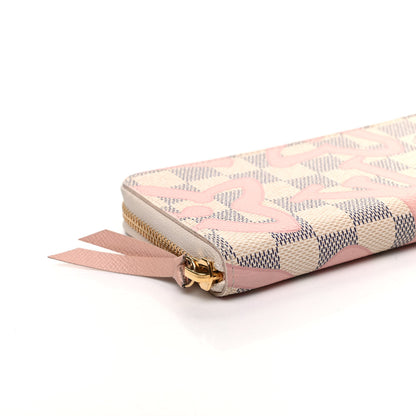 Louis Vuitton Damier Azur Tahitienne Clemence Wallet 7 of 8