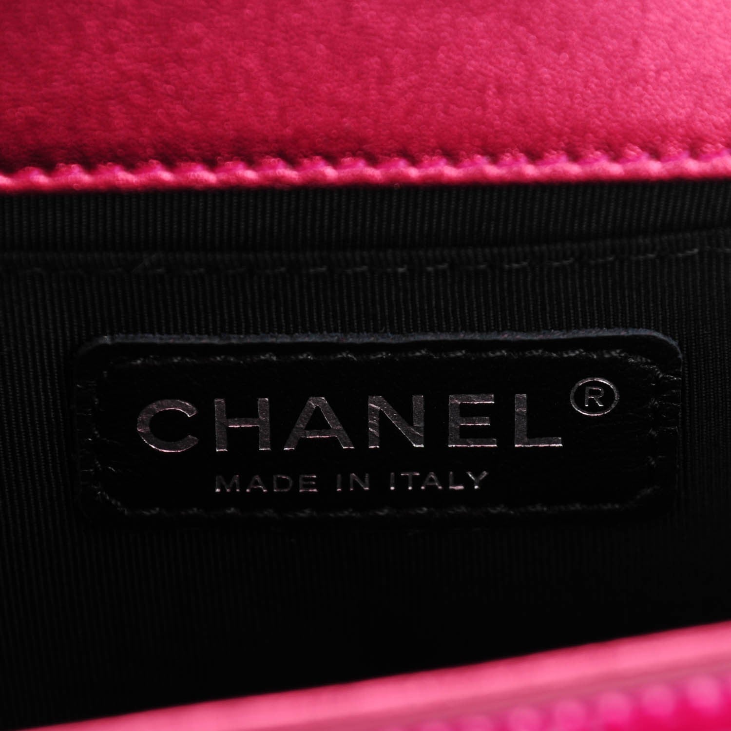 Chanel Metallic Patent Calfskin Quilted Small Boy Flap Pink 6 of 7