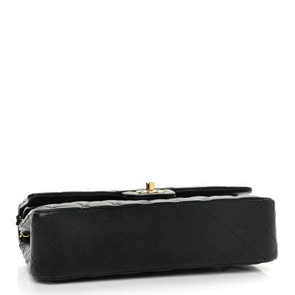 Chanel Lambskin Quilted Medium Double Flap Black 4 of 10