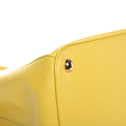 Prada Saffiano Large Galleria Double Zip Tote Girasole 10 of 18