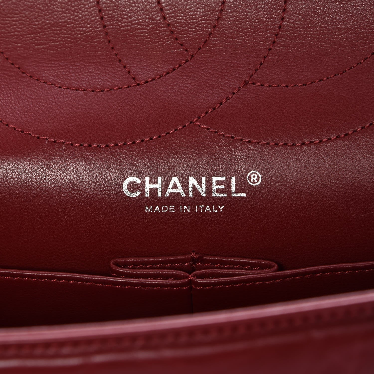 Chanel Aged Calfskin Quilted 2.55 Reissue 227 Flap Red 6 of 8