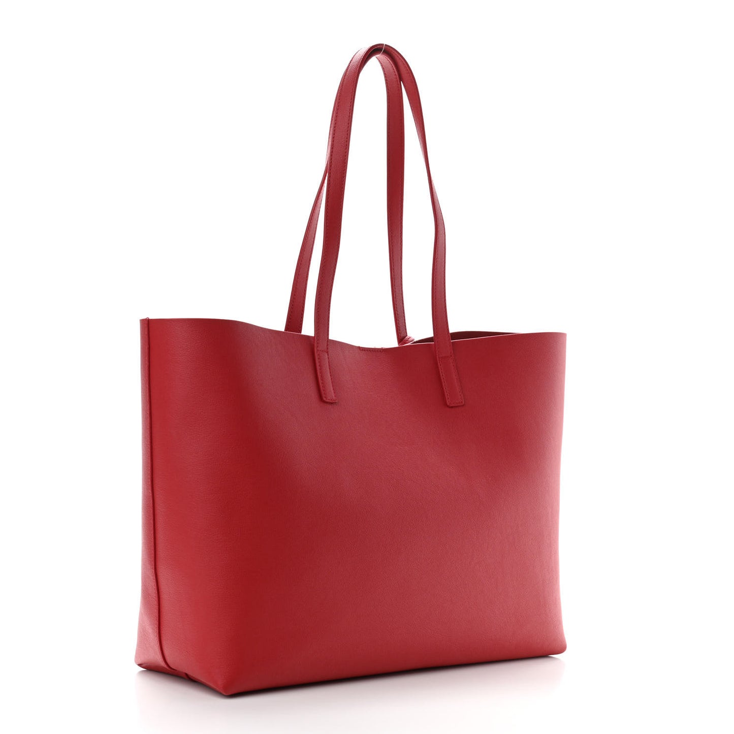Calfskin Large Shopping Tote Rouge Eros