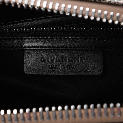 Givenchy Crackled Metallic Sugar Goatskin Small Antigona Light Gold 10 of 11