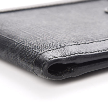 Gucci GG Supreme Monogram Bi-Fold Wallet Black Grey 6 of 11
