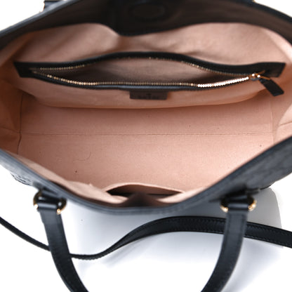 Gucci Guccissima Linea A Foldover Tote Black 5 of 12