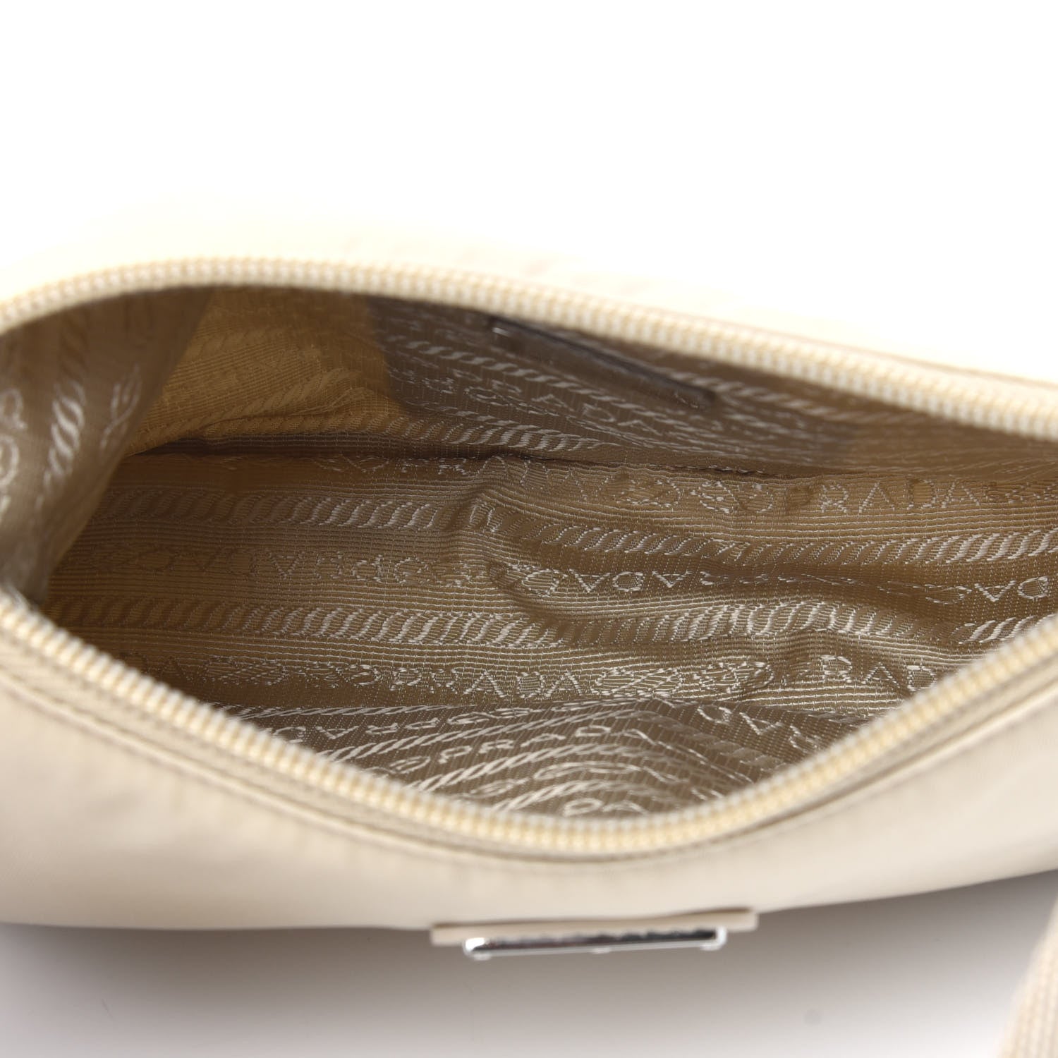 Prada Re-Nylon Saffiano Mini Re-Edition 2000 Bag Deserto 6 of 13