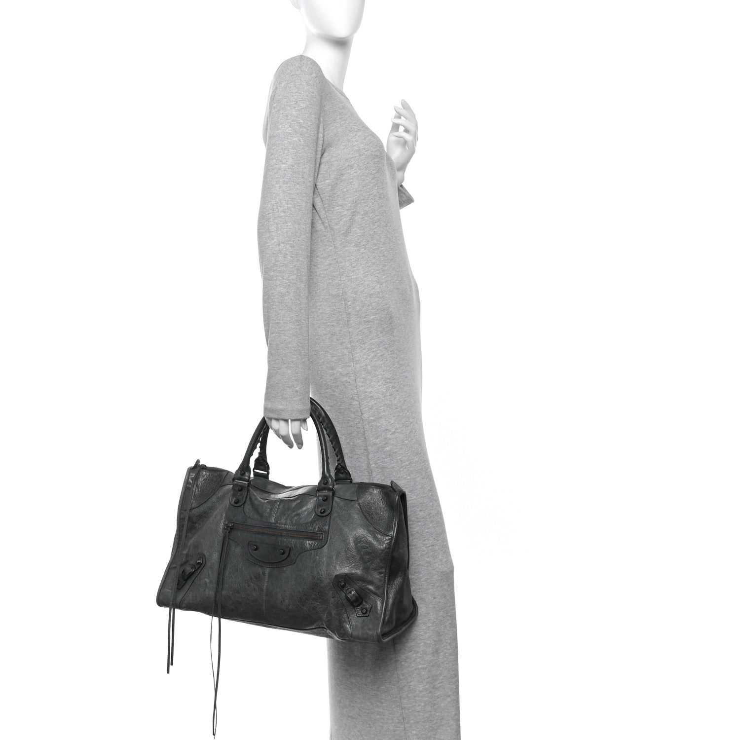Balenciaga Agneau Classic Hardware Work Tempete 2 of 11