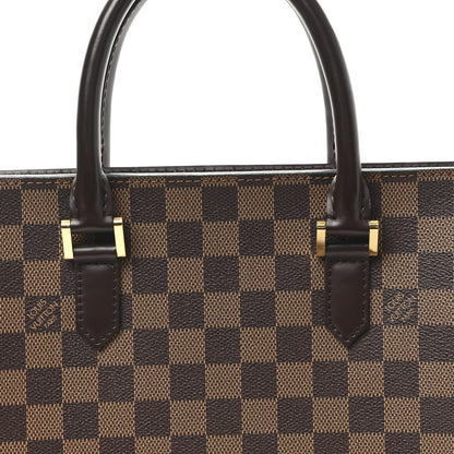 Louis Vuitton Damier Ebene Venice Sac Plat 7 of 9