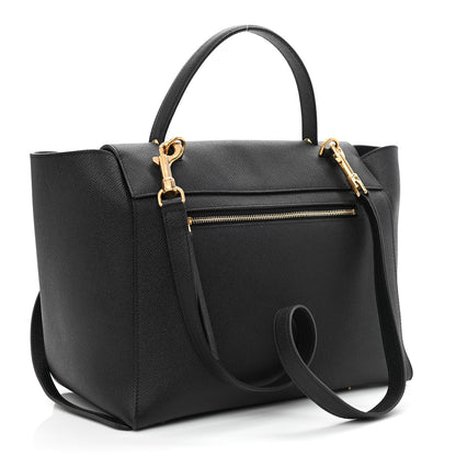 Celine Grained Calfskin Mini Belt Bag Black 3 of 13