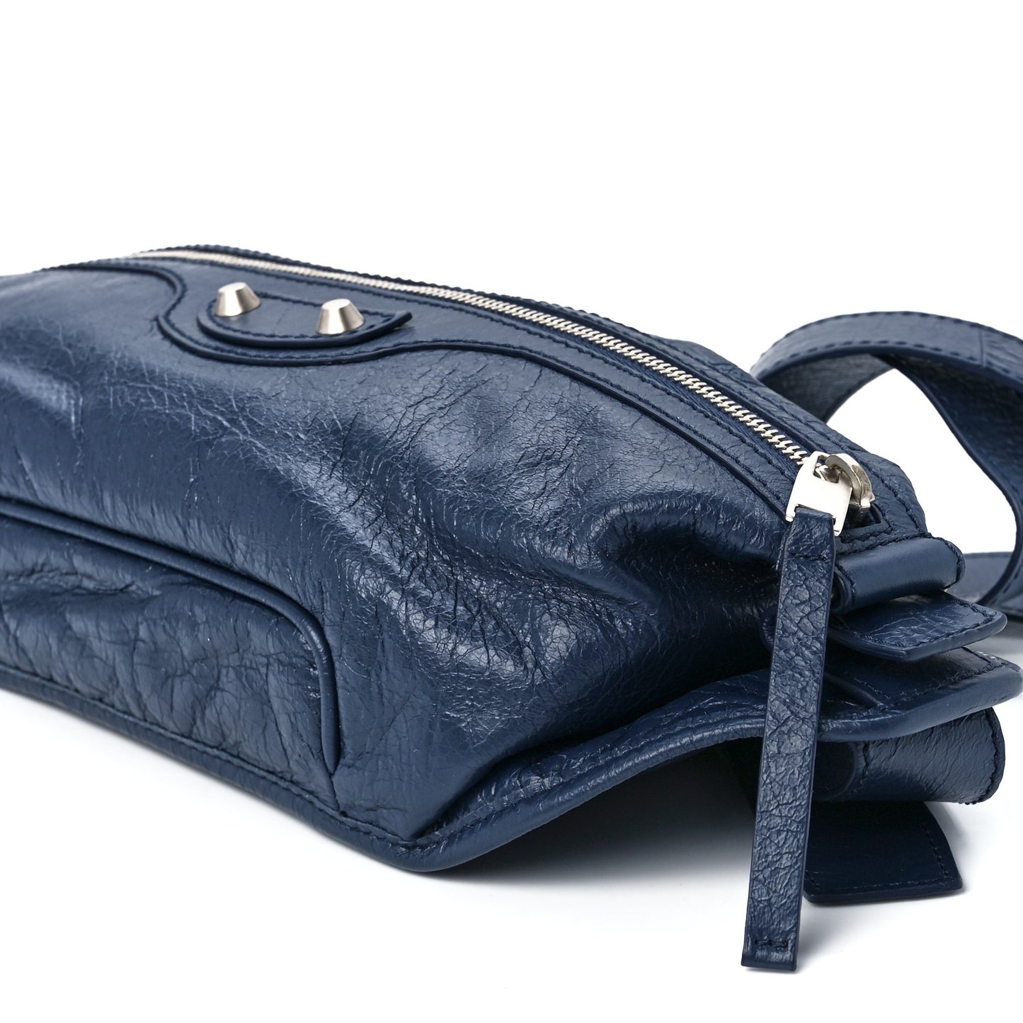 Stadio Classic Silver Hardware Neo Lift Hip Bag Bleu Roi