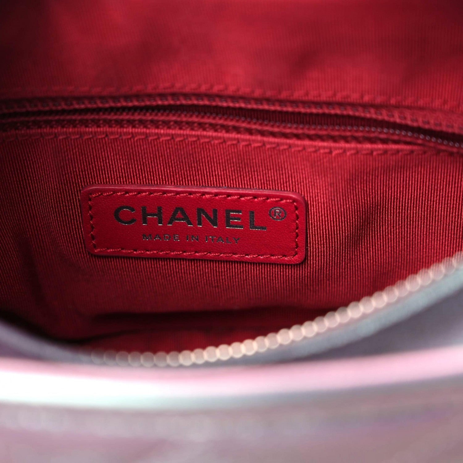 Chanel Iridescent Lambskin Calfskin Quilted Small Gabrielle Hobo Light Purple 6 of 16
