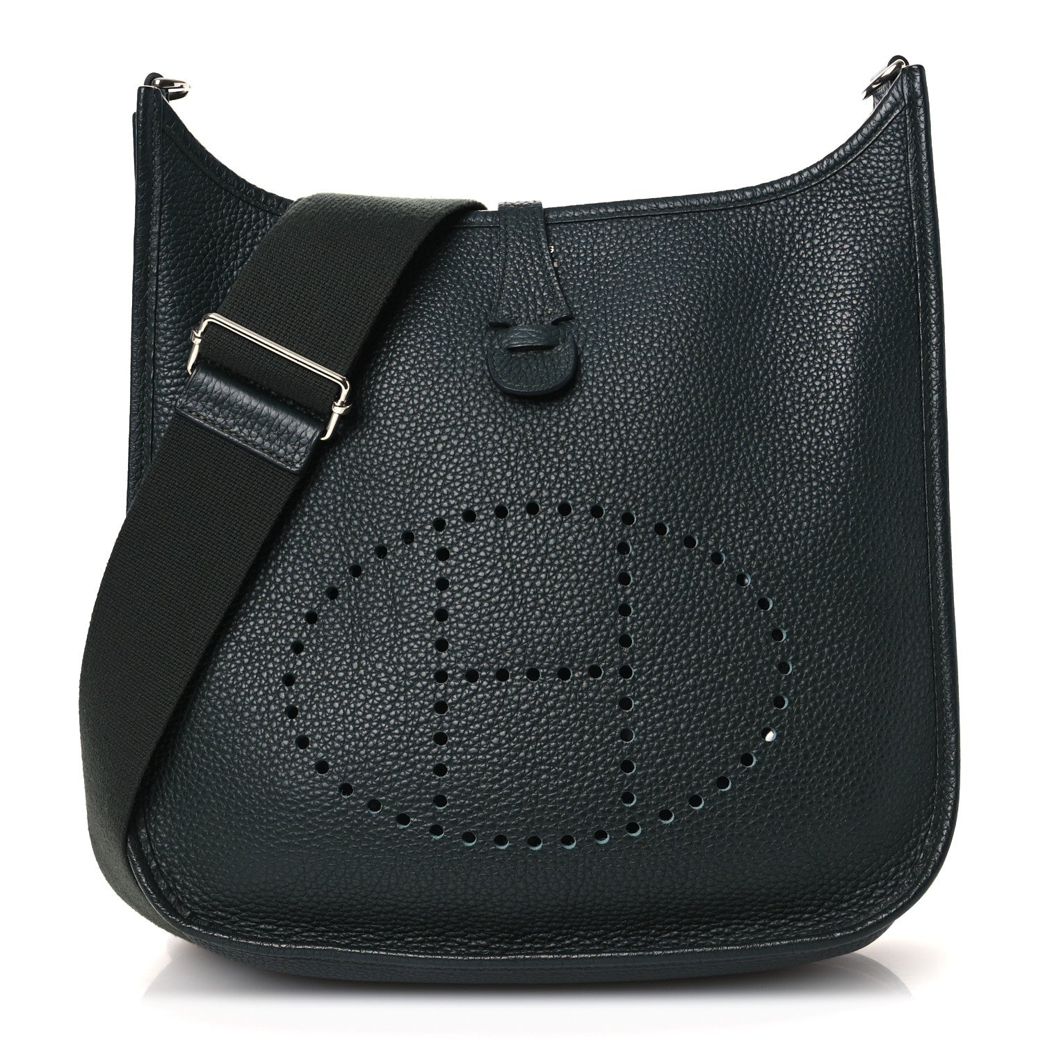 Hermes Taurillon Clemence Evelyne III PM Vert Cypress 1 of 12
