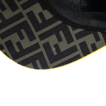 Fendi Canvas FF Reloaded Baseball Hat Tobacco Yellow 11 of 11