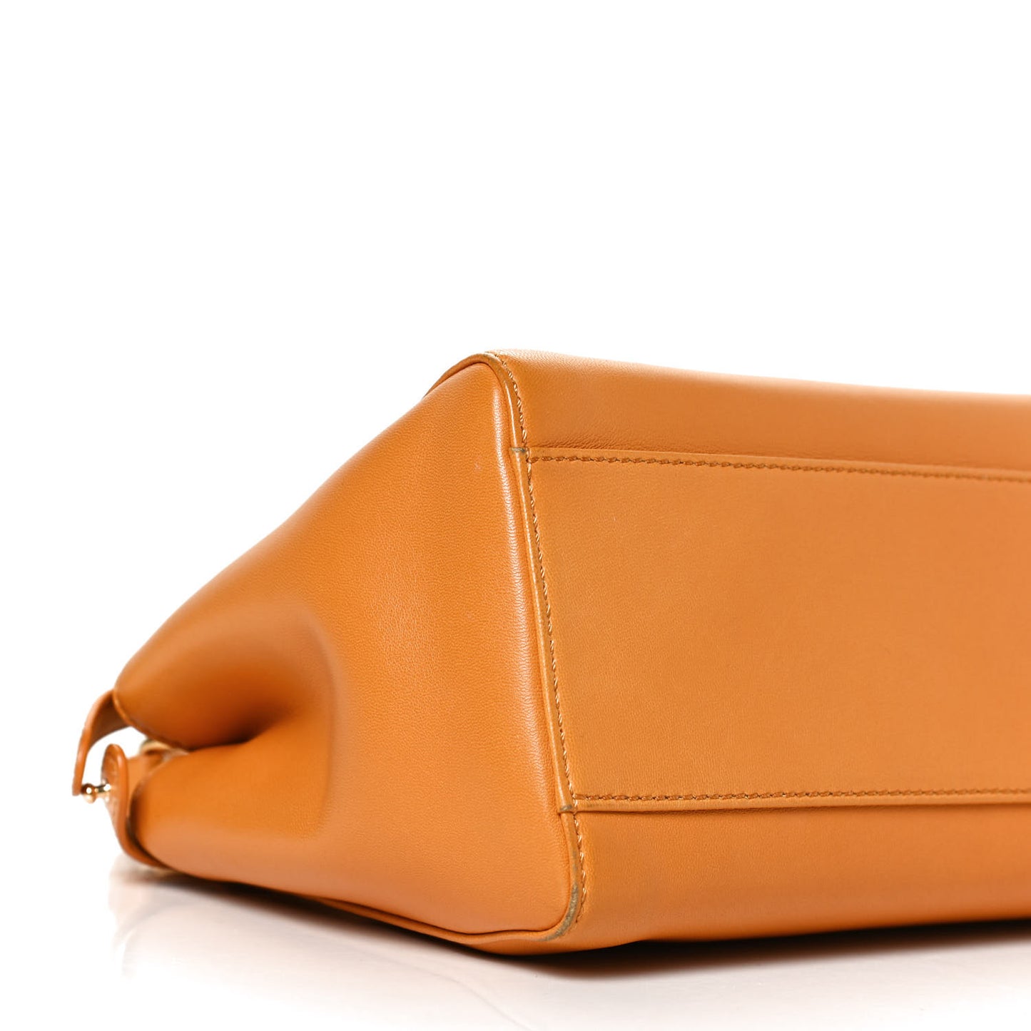 Nappa Mini Peekaboo Iconic Satchel Giallo Syrup