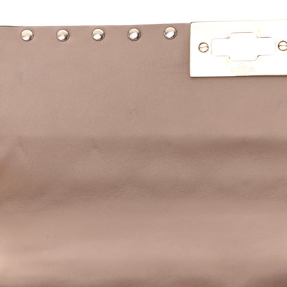 Valentino Garavani Lambskin Medium Rockstud Spike Shoulder Bag Poudre 10 of 15
