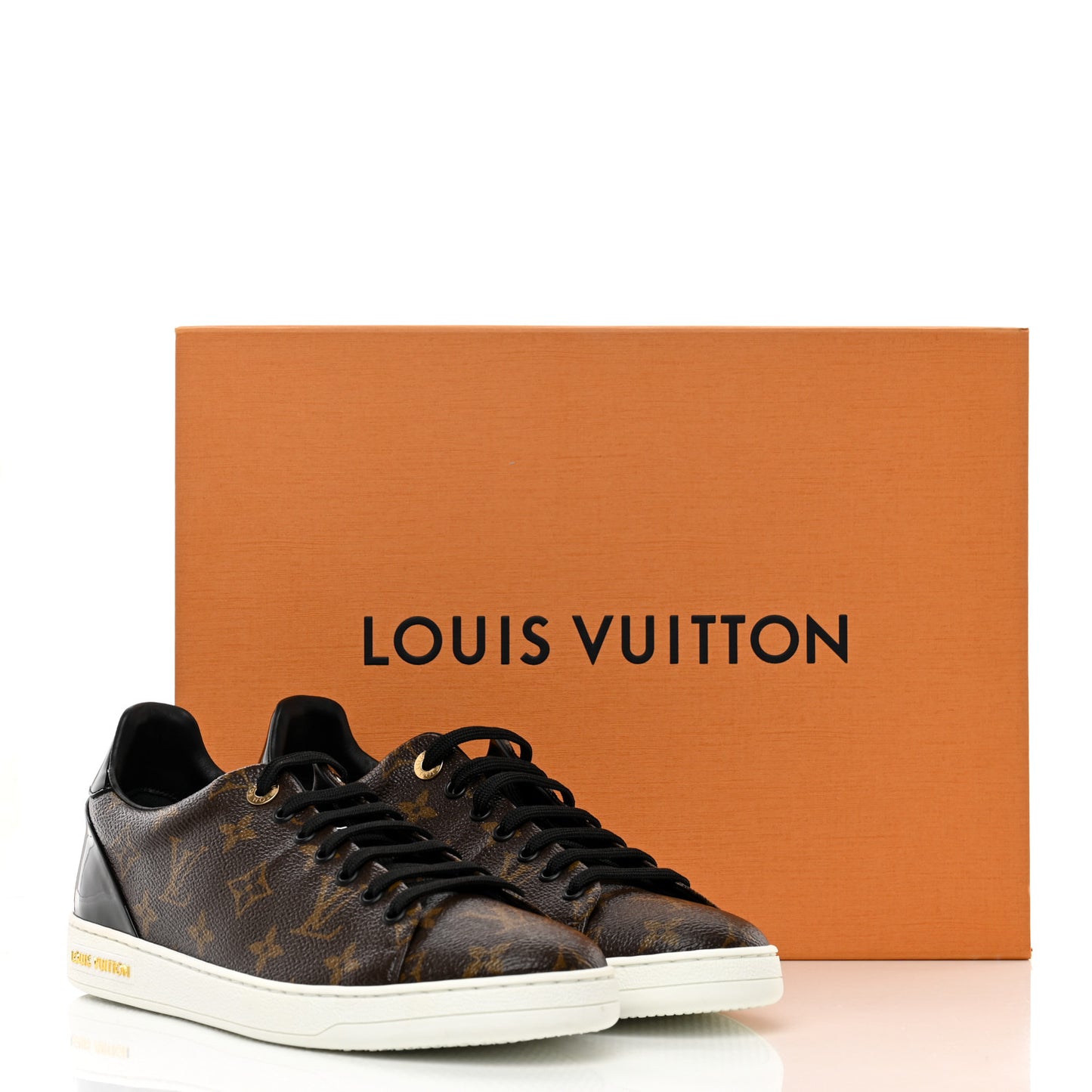 Patent Monogram Frontrow Sneakers 41