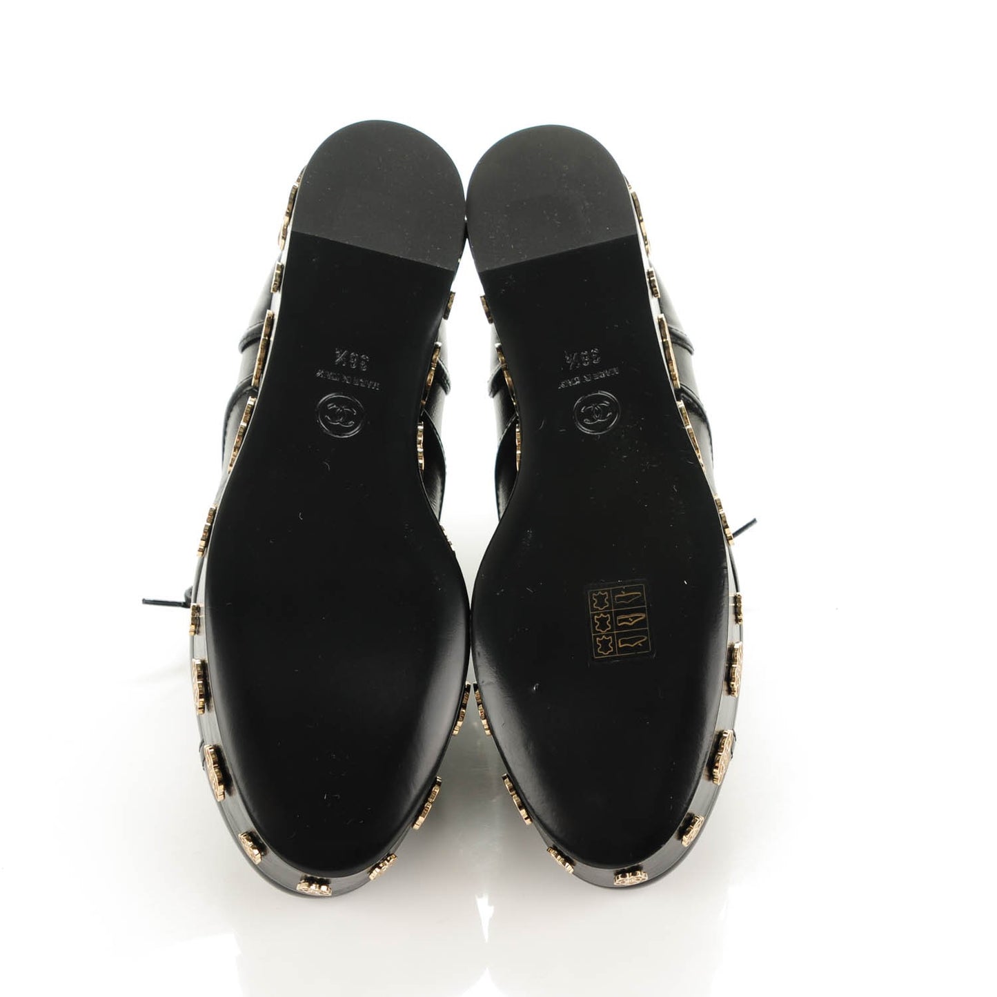 Crumpled Calfskin Lace Up Platform Oxford 38.5 Black