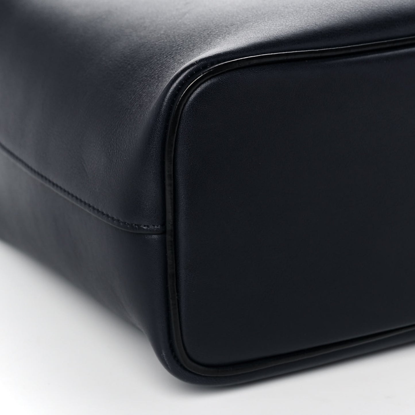 Lambskin Small Soft Cube Satchel Navy