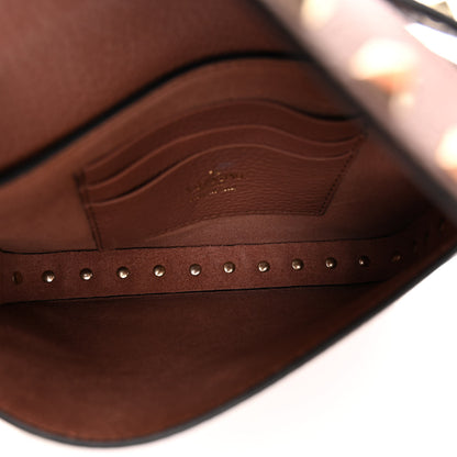 Valentino Garavani Grainy Calfskin Rockstud Crossbody Pouch Poudre 5 of 9