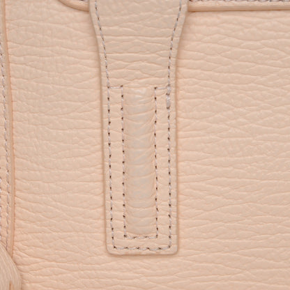 3.1 Phillip Lim 3.1 Textured Calfskin Mini Pashli Satchel White Peach 9 of 10