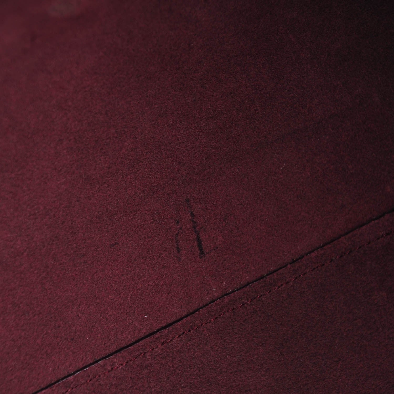 Saint Laurent Calfskin Large Shopping Tote Bordeaux 9 of 10