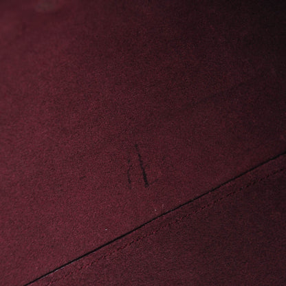 Saint Laurent Calfskin Large Shopping Tote Bordeaux 9 of 10