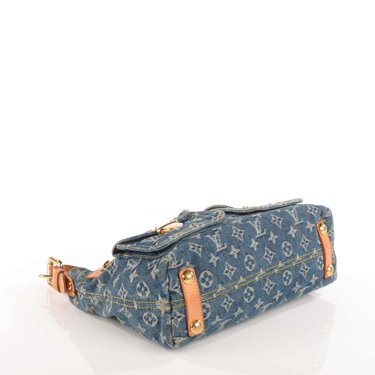Monogram Denim Baggy PM Blue