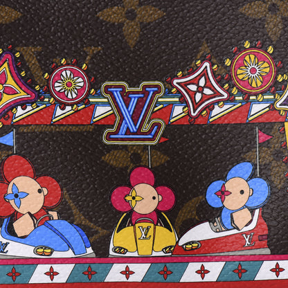 Louis Vuitton Monogram 2020 Christmas Animation Bumper Cars Mini Pochette Accessories Coquelicot 7 of 7