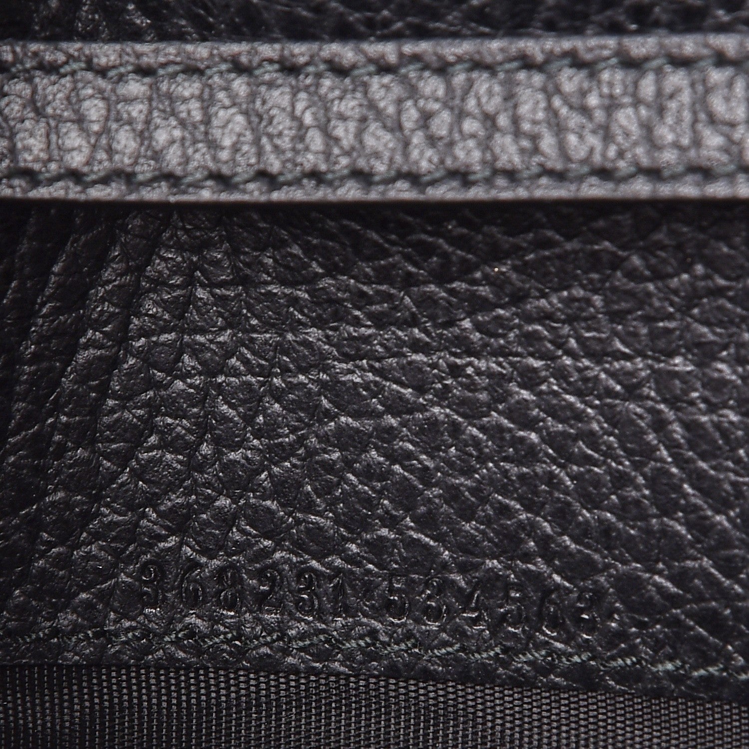 Gucci Dollar Calfskin Mini Swing Wallet Bag Black 8 of 9