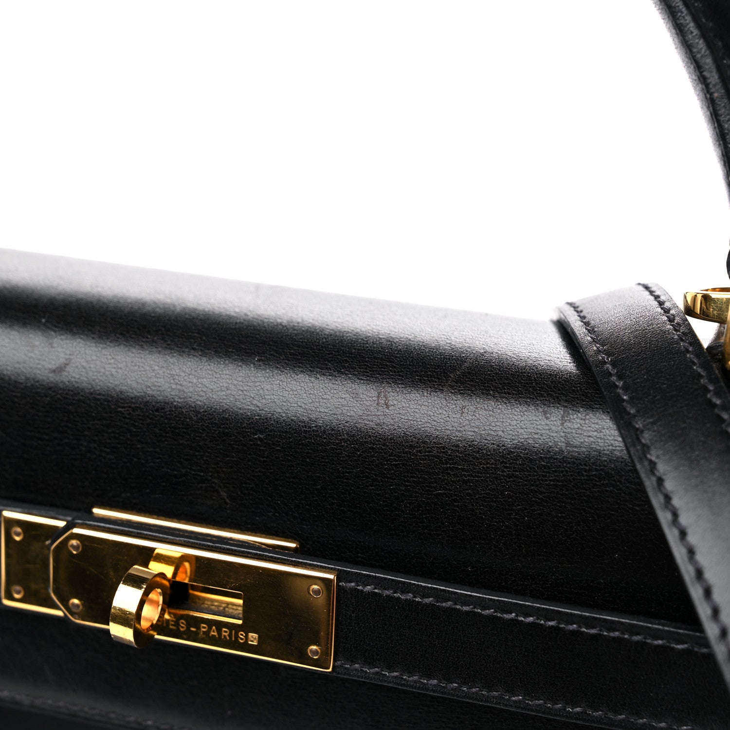 Hermes Box Kelly Retourne 32 Black 17 of 21