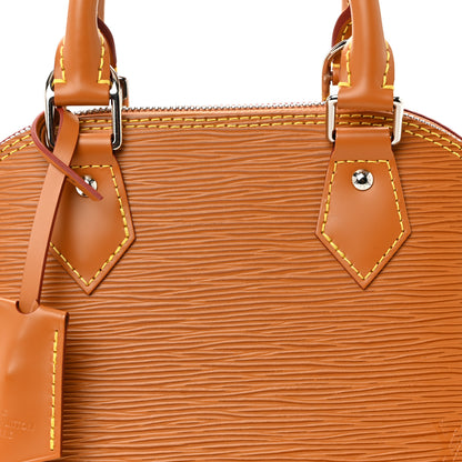 Louis Vuitton Epi Jacquard Alma BB Honey Gold 7 of 9