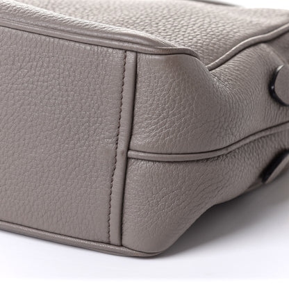 Prada Vitello Daino Medium Double Zip Shoulder Bag Argilla 10 of 10
