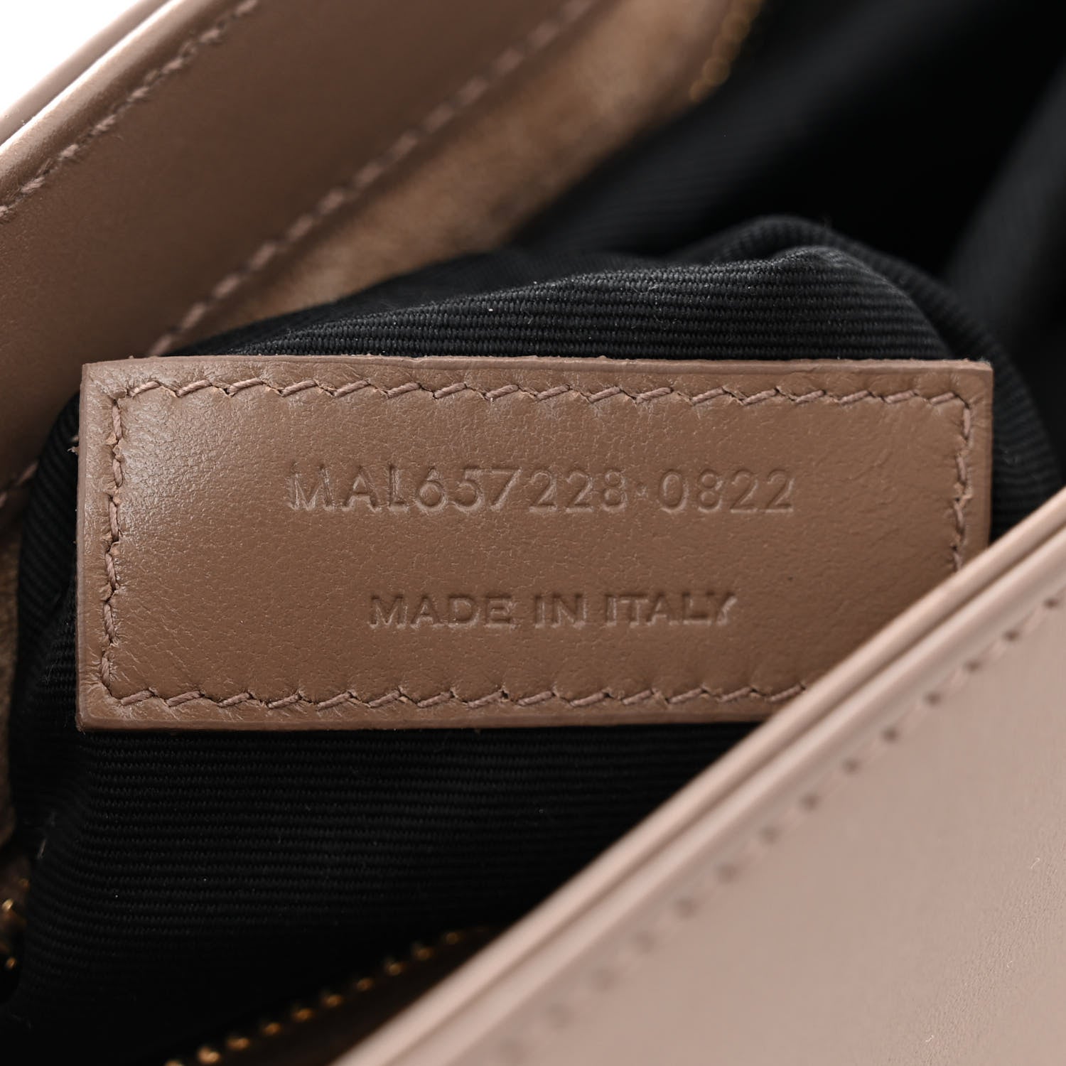 Saint Laurent Smooth Calfskin Le 5 A 7 Hobo Taupe 7 of 12