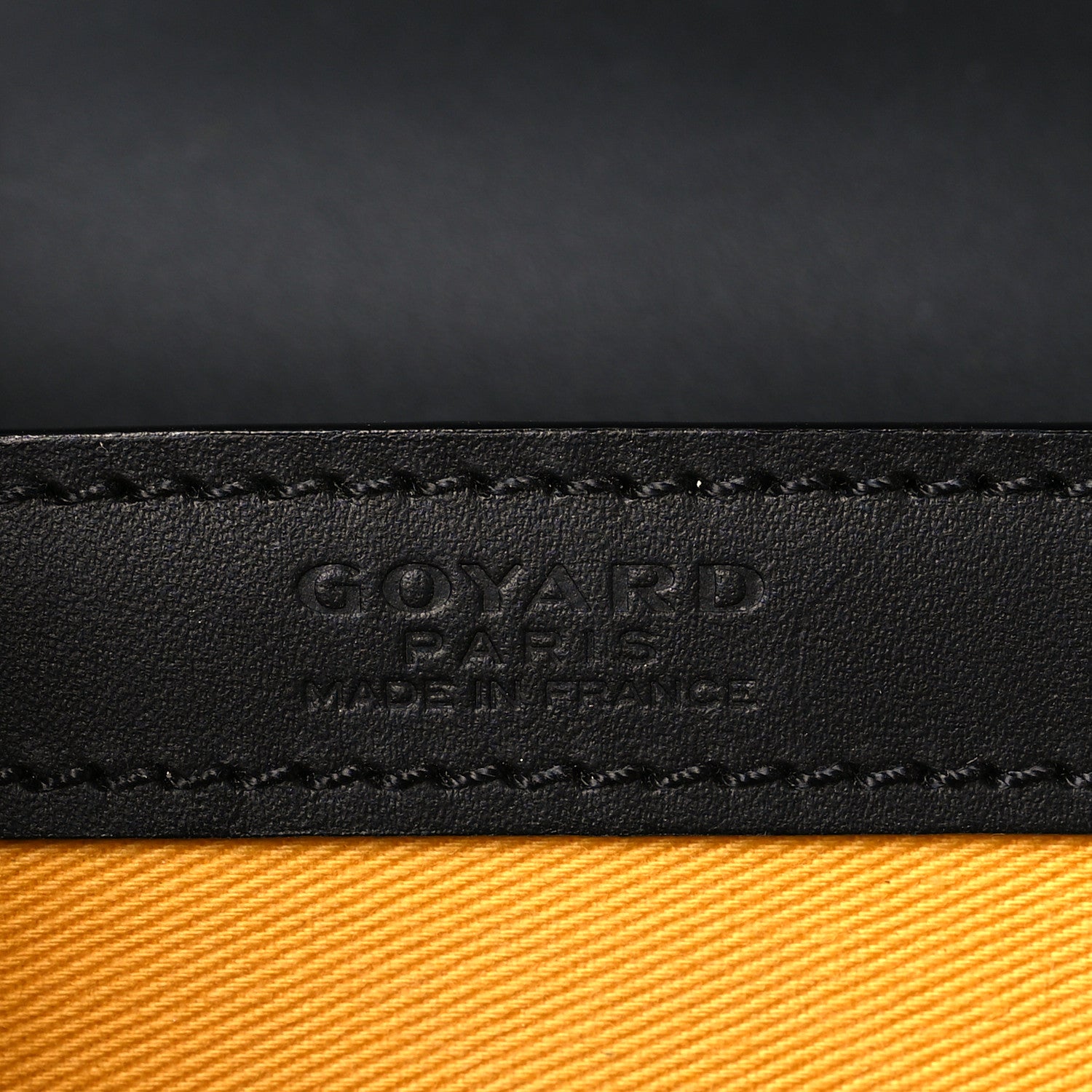Goyard Goyardine Saigon PM Black 6 of 8