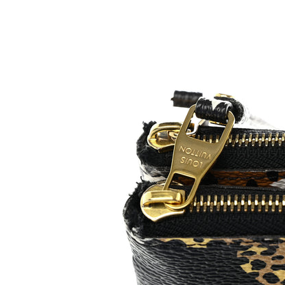 Louis Vuitton Monogram Giant Jungle Pochette Double Zip Black 12 of 12