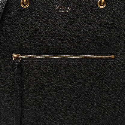 Mulberry Classic Grain Small Maple Tote Black 7 of 9
