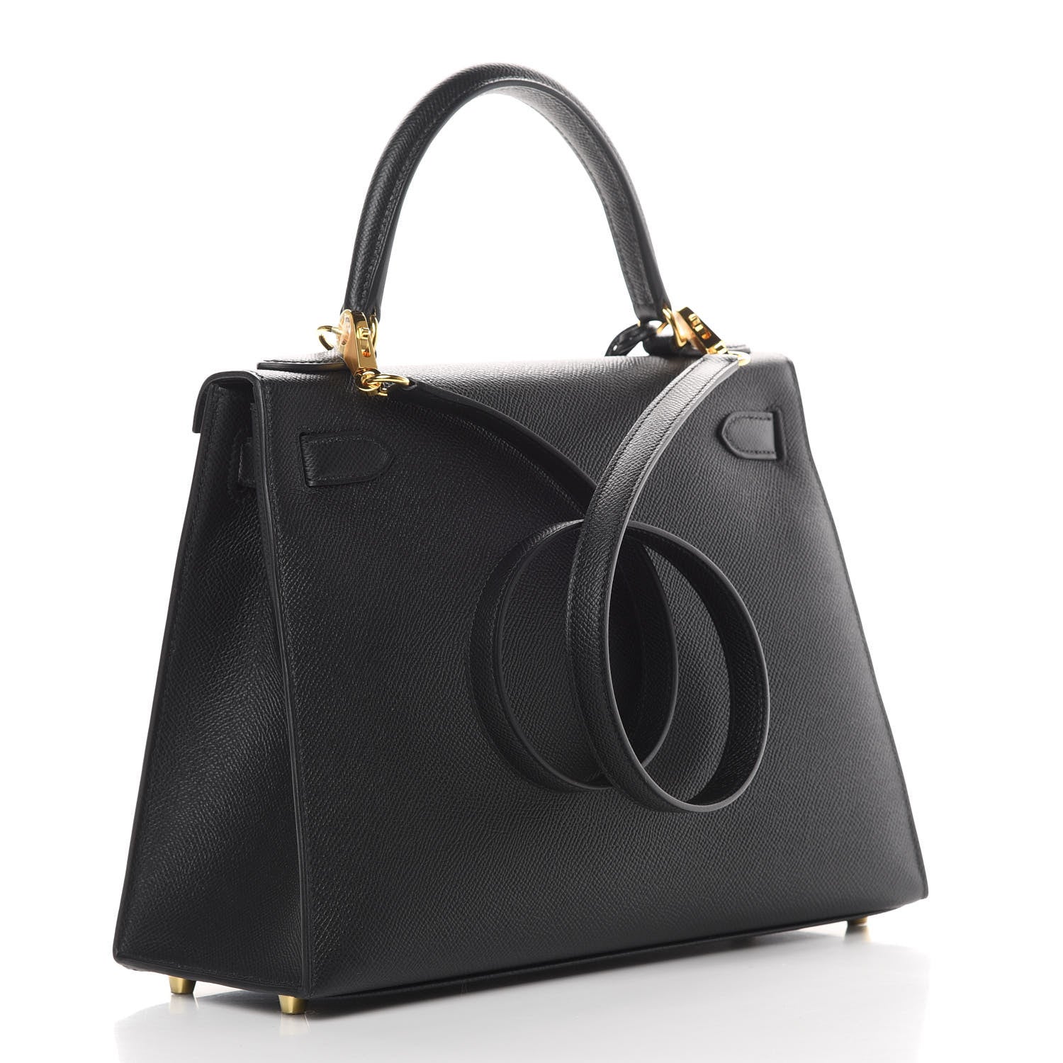 Hermes Epsom Kelly Sellier 28 Black 3 of 11