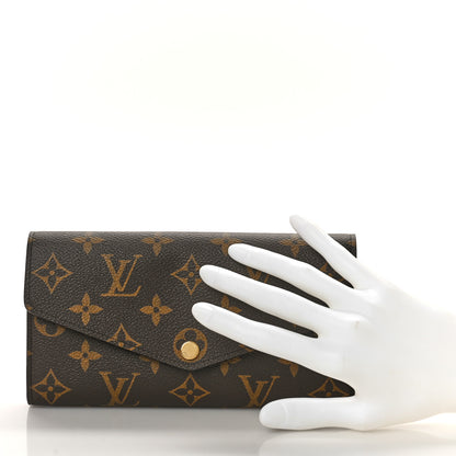 Louis Vuitton Monogram Sarah Wallet NM Coquelicot 2 of 9