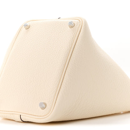 Hermes Taurillon Clemence Picotin Lock 18 PM Nata Nata 10 of 11