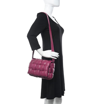 Bottega Veneta Nappa Maxi Intreccio Padded Cassette Crossbody Bag Cinnabar 2 of 9